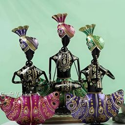 Aura Black 3 Pieces Idol Showpieces-image-60