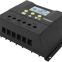REES52 CM5024 Solar Charge Controller 12V/24V 50A LCD Display Solar Panel Battery Intelligent Controller Car Parameters Adjustable Temperature Compensation image 5
