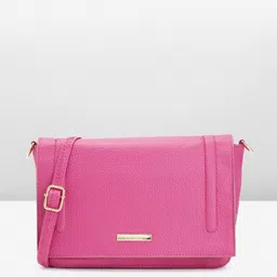 Caprese Animal Textured Structured Sling Bag-10