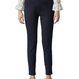 Gipsy Women Navy Blue Solid Ankle-Length Jeggings-image-56