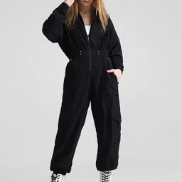 ONLY Shirt Collar Basic Jumpsuit-picture-46
