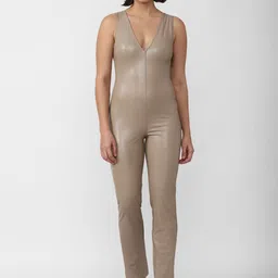 FOREVER 21 Brown Basic Long Jumpsuit-picture-13