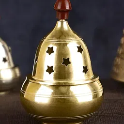 CraftVatika Gold Toned Brass Deep Jyoti Diya-image-52