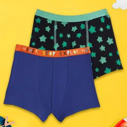 XY Life Boys Pack Of 2 Printed Moisture Absorbent Trunks LBTRNK2PCKN11-image-20