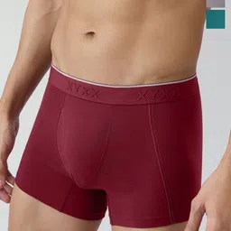 XYXX Pack Of 3 Crux IntelliFresh Mid-Rise Cotton Trunks XYTRNK3PCKN894-image-82