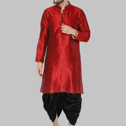 ROYAL KURTA Men Straight Kurta with Dhoti Pants-image-74