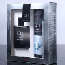 Archies Men Original 01 Black Diamond Perfume 100ML & Deo 200ML Gift Set-32