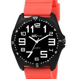 Kool Kidz Unisex Kids Black Dial & Red Straps Analogue Watch DMK 039 RD 02-3