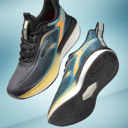 Action Men Mesh Lace Up Running Shoes-picture-13
