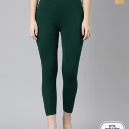 TWIN BIRDS Women Pack of 2 Cropped Leggings-picture-23