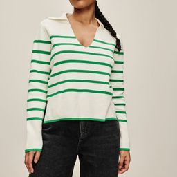 NEXT Pure Cotton Striped Sweatshirt-image-26
