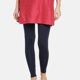 TWIN BIRDS Women Purple Solid Ankle-Length Leggings-image-80
