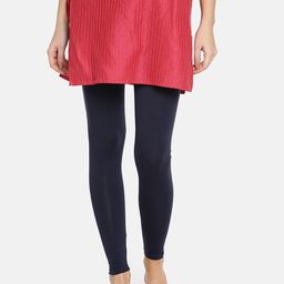 TWIN BIRDS Women Purple Solid Ankle-Length Leggings-image-78