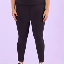 Big Hello - The Plus Life Women Knitted Slim-Fit Ankle-Length Tights-36