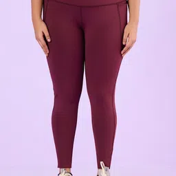 Big Hello - The Plus Life Women Slim-Fit Ankle-Length Tights-image-46