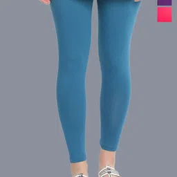 Dollar Missy Pack Of 3 Shape Retention Ankle Length Leggings-image-28