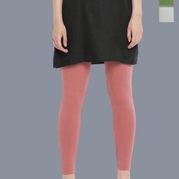 Dollar Missy Pack Of 3 Shape Retention Ankle Length Leggings-image-29