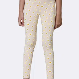 Van Heusen Girls Allover Print Power Plus Super Soft Leggings-picture-2