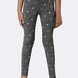 Van Heusen Girls December Bloom AOP Allover Print Power Plus Super Soft Leggings-picture-15