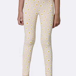 Van Heusen Girls Daisy AOP Allover Print Power Plus Super Soft Leggings-picture-13