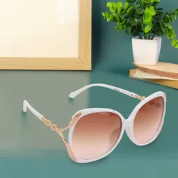 Carlton London Premium Women Oversized Sunglasses with UV Protected Lens CLSW286-26