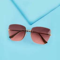 Carlton London Premium Women Oversized Sunglasses with UV Protected Lens CLSW279-21