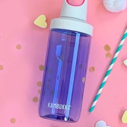 Kambukka Kids Purple & White Reno Water Bottle With Twist Lid 500ml-image-55
