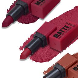 FORFOR Set of 3 Intense Matte Waterproof & Long Lasting Lipstick - 3.5 g each-28
