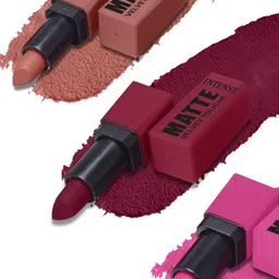 FORFOR Set of 3 Intense Matte Waterproof & Long Lasting Lipstick - 3.5 g each-23