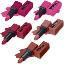 FORFOR Set of 5 Intense Matte Waterproof & Long Lasting Lipstick - 3.5 g each-30
