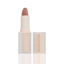 Makeup Revolution London Lip Allure Smudge-Proof Soft Satin Lipstick - Chauffeur Nude-24