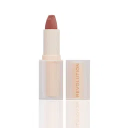 Makeup Revolution London Lip Allure Smudge-Proof Soft Satin Lipstick - Wifey Dusky Pink-31