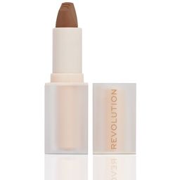 Makeup Revolution London Lip Allure Smudge-Proof Soft Satin Lipstick - Divine Brown-15