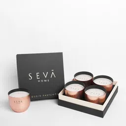 Seva Home Set Of 4 Berries Heirloom Candles-37