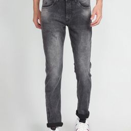 U.S. Polo Assn. Denim Co. Men Black Slim Tapered Fit Mid-Rise Clean Look Stretchable Jeans-picture-32