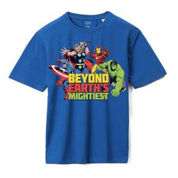 Wear Your Mind Boys Avengers Printed Loose Knitted Pure Cotton T-Shirt-picture-49