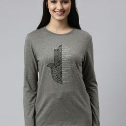 Enamor Women Graphic Printed Cotton T-shirts-image-21