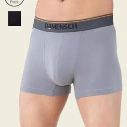 DAMENSCH Pack of 2 Anti Bacterial Deo-Cotton Deodorizing Trunks DAM-CTS-T-SWB-DRG-10