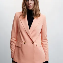MANGO Double-Breasted Blazer-picture-16