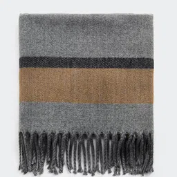 MANGO MAN Striped Scarf-image-68