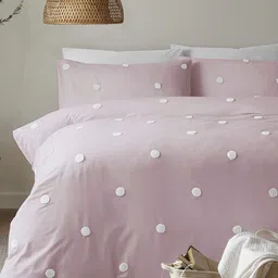 THE WHITE MOSS Desert Rose Peach-Coloured Microfiber AC Room 150 GSM Double Bed Comforter-11