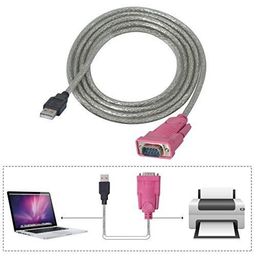 Technotech USB 2.0 to Serial (9-Pin) DB-9 RS-232 Converter Cable/USB 2.0 to RS232 Cable image 5