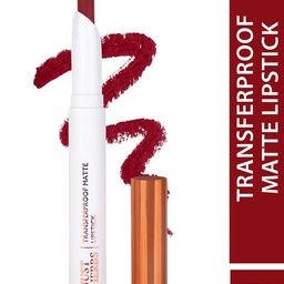 Just Herbs Transferproof Matte Lipstick 1.7 g - Haute Maroon 03-18