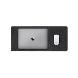 DailyObjects Black Turf Felt Mini Desk Mat-23