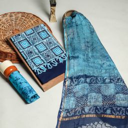 Kishori Sarees Geometric Printed Pure Cotton Unstitched Dress Material-image-73