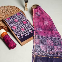 Kishori Sarees Printed Pure Cotton Unstitched Dress Material-image-9