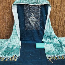 MANVAA Embroidered Unstitched Dress Material-image-51