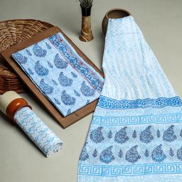 Kishori Sarees Floral Printed Pure Cotton Unstitched Dress Material-image-94