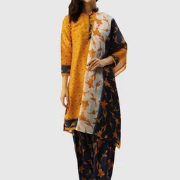 KALINI Ethnic Motifs Printed Unstitched Dress Material-image-31