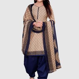 KALINI Ethnic Printed Unstitched Dress Material-image-59
